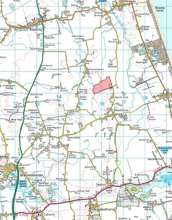 86.52 acres, Bewholme, Near Driffield, East Yorkshire UKLAF